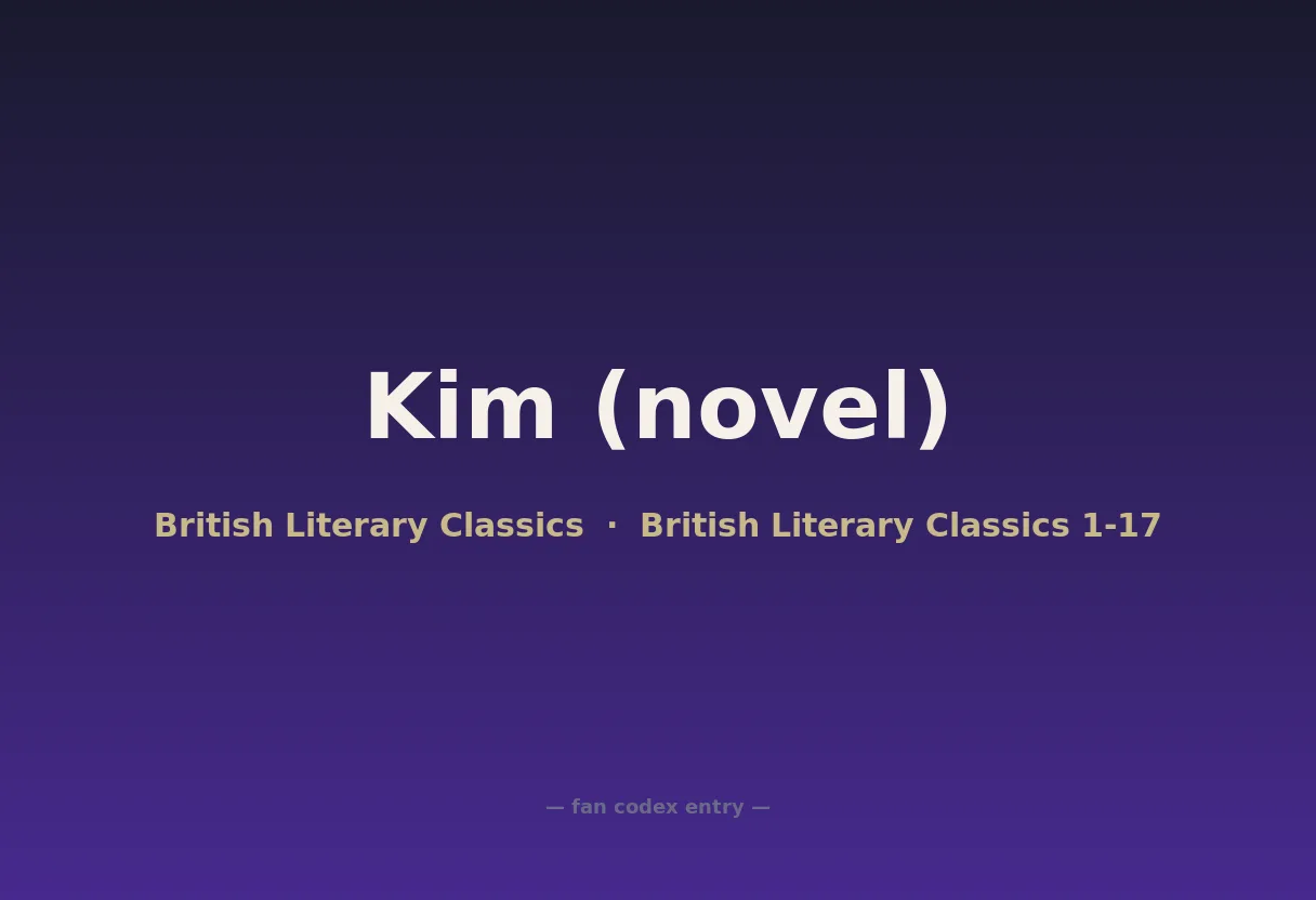 Kim (novel)