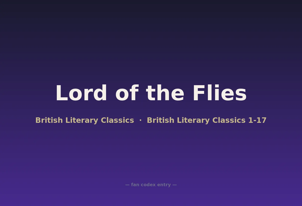 Lord of the Flies