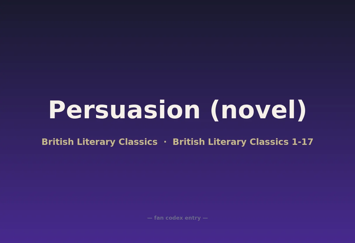 Persuasion (novel)
